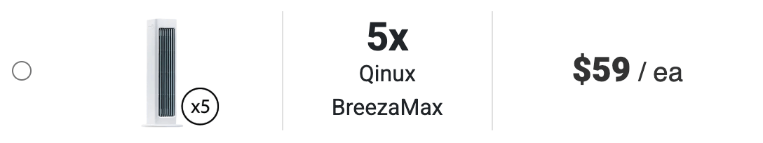 Five BreezaMax Massive 50% discount Package